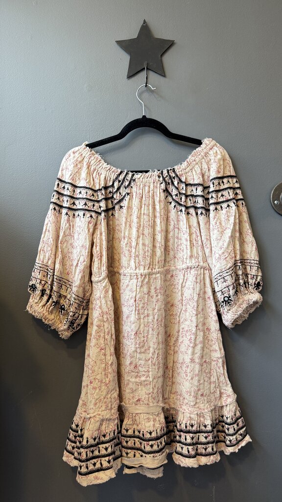 Floral Drawstring Dress