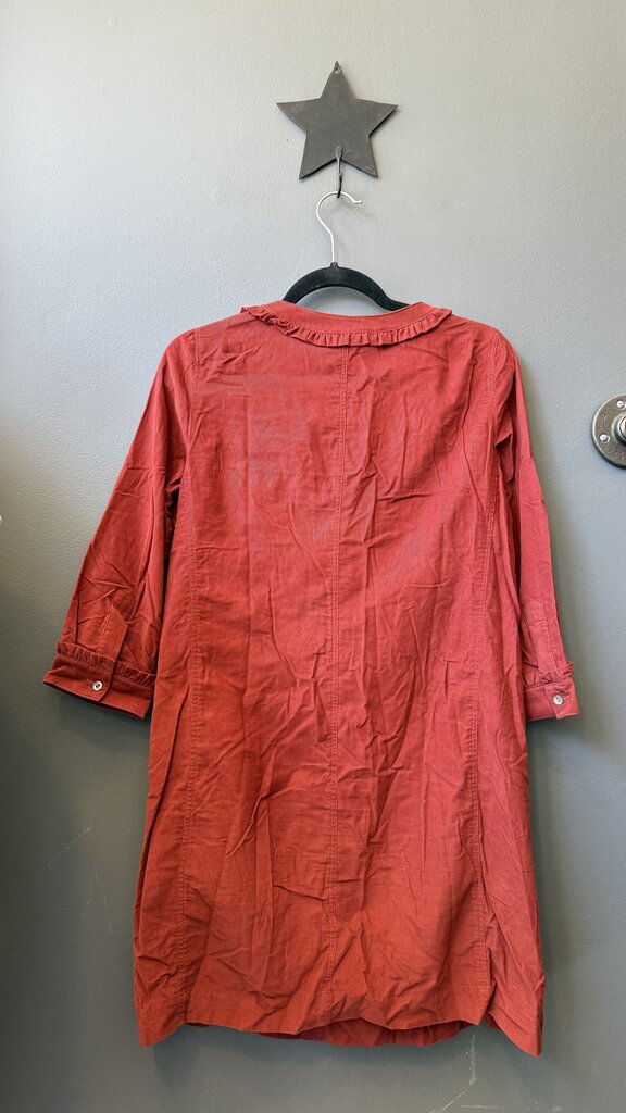 Corduroy Popover Shift Dress