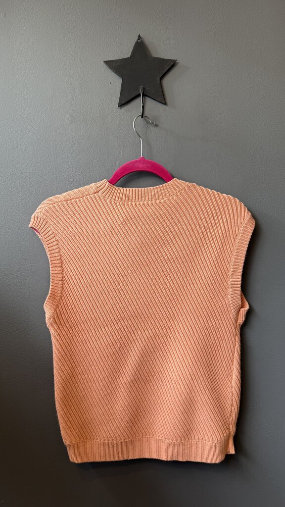 Ribbed Sleeveless Sweater