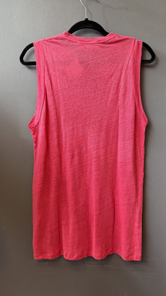 Linen Sleeveless Tunic Top
