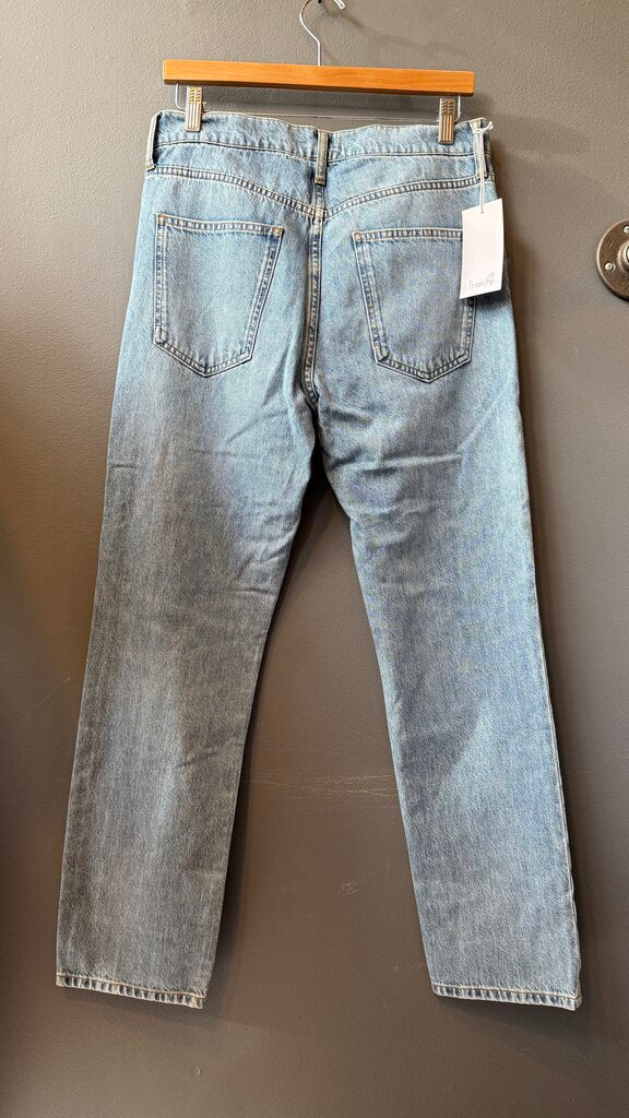 High Rise Straight Jeans