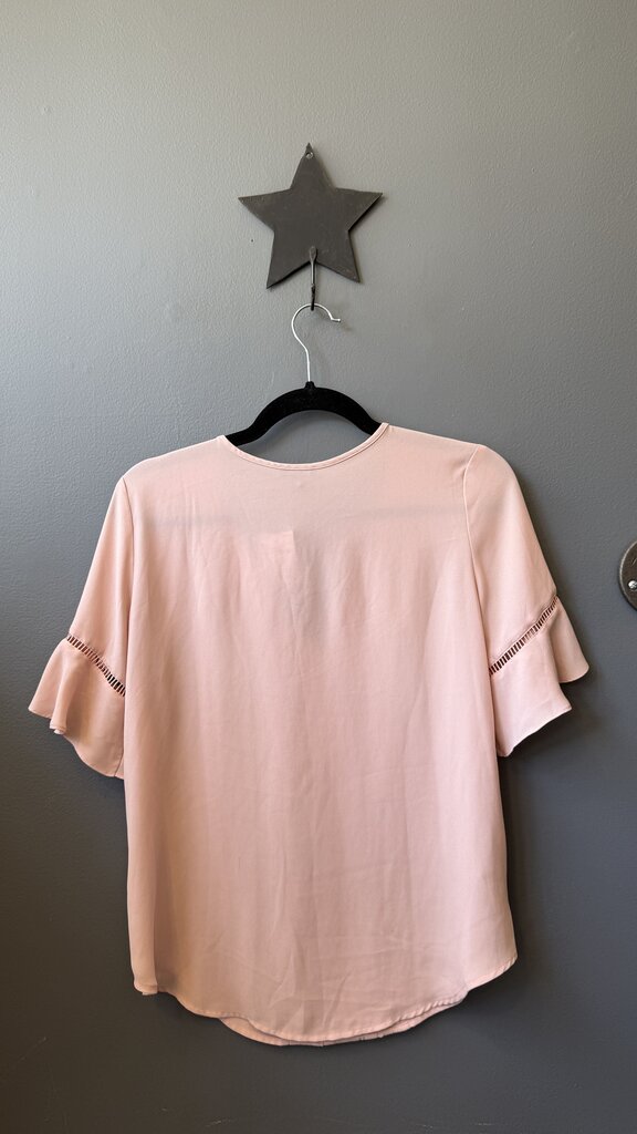 Petite Front Pleats Blouse