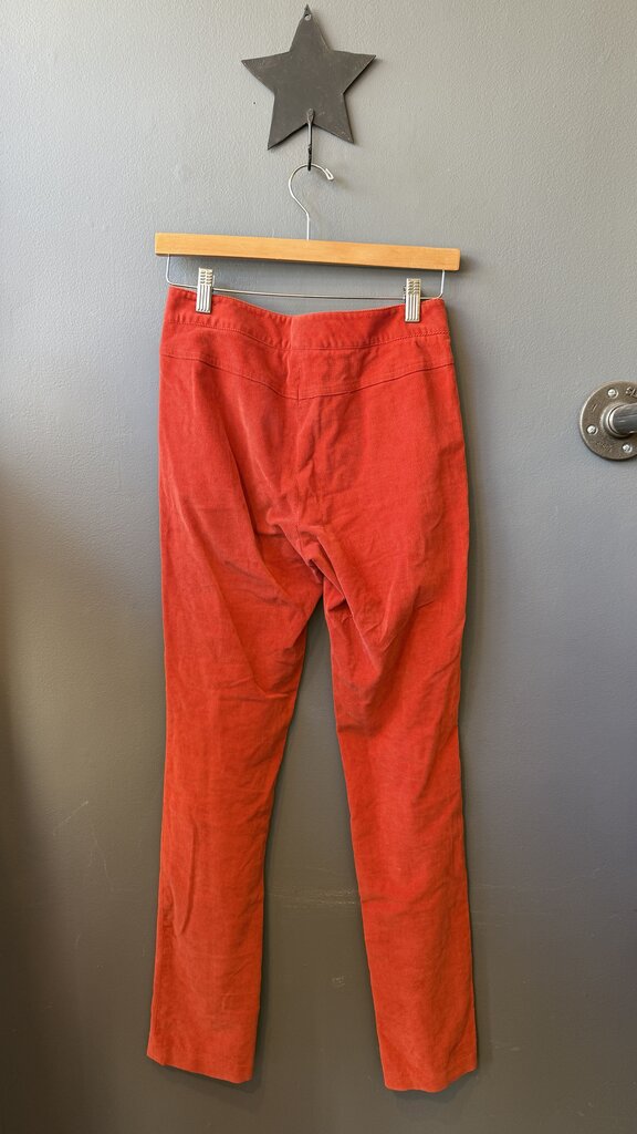 Slim Leg Corduroy Pants