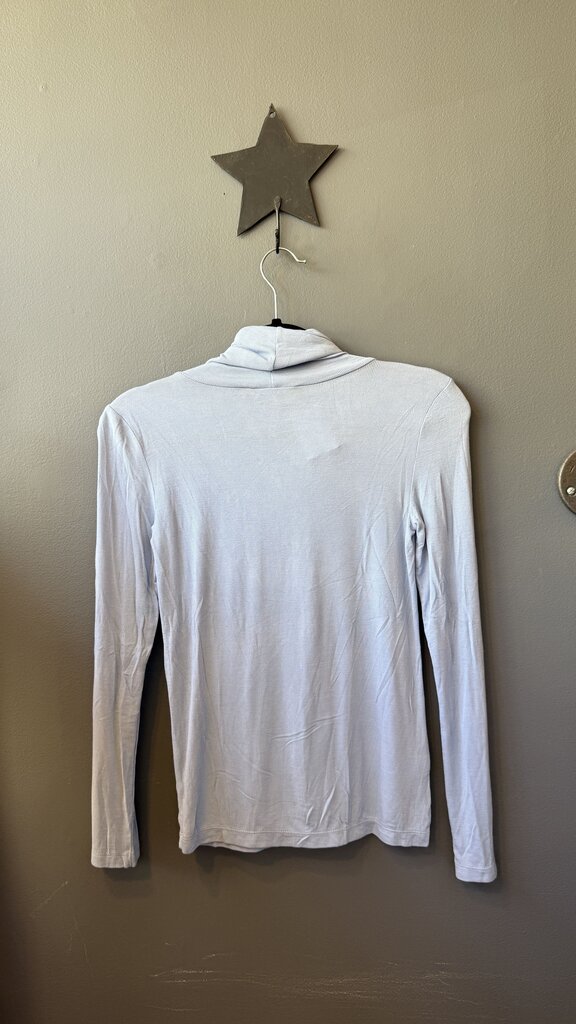 Tissue Ribbed Turtleneck Tee