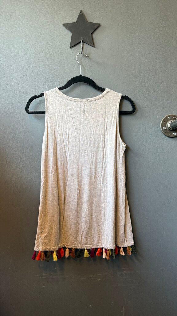 Tassel Hem Tank Top