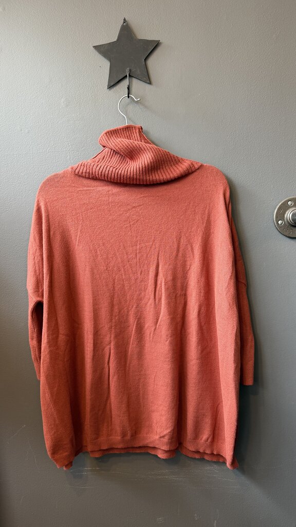 Cowlneck Boxy Sweater