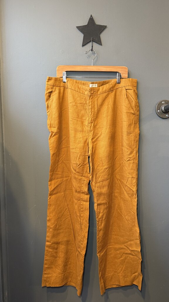 Wide Leg Linen Pants