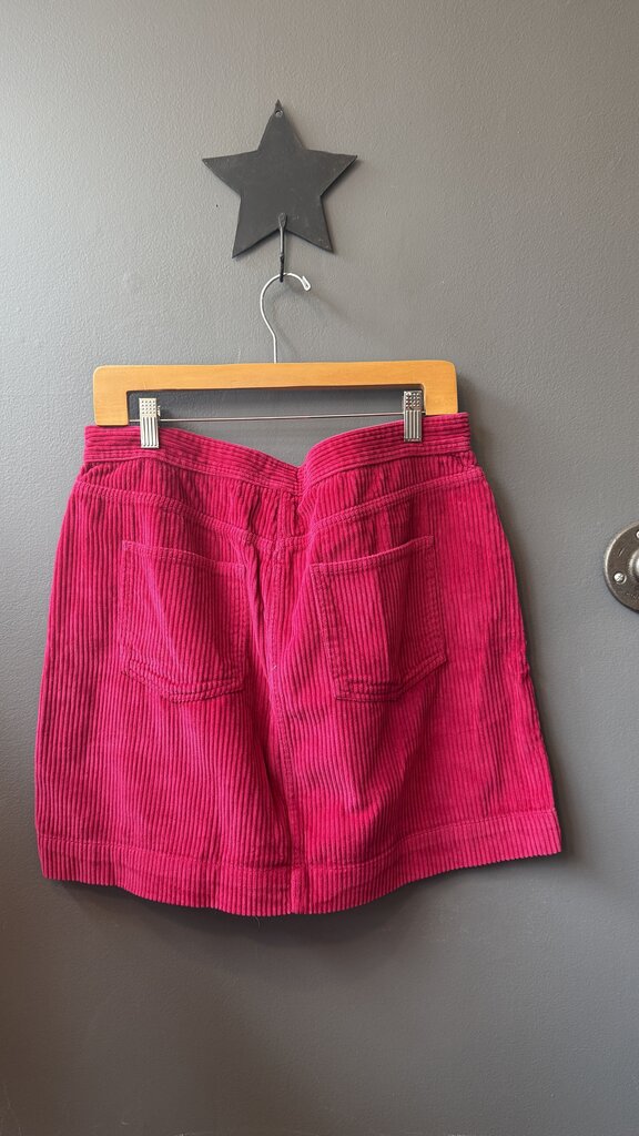 Wide Whale Corduroy Mini Skirt