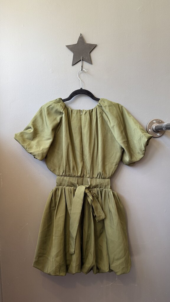 Cutout Bubble Mini Dress