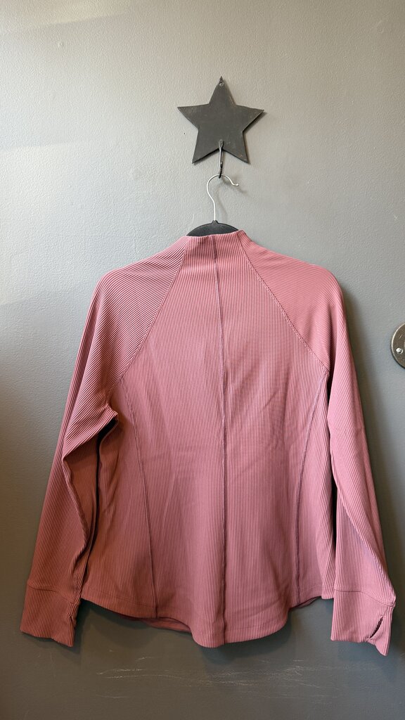 Ribbed Zip Up Jacket