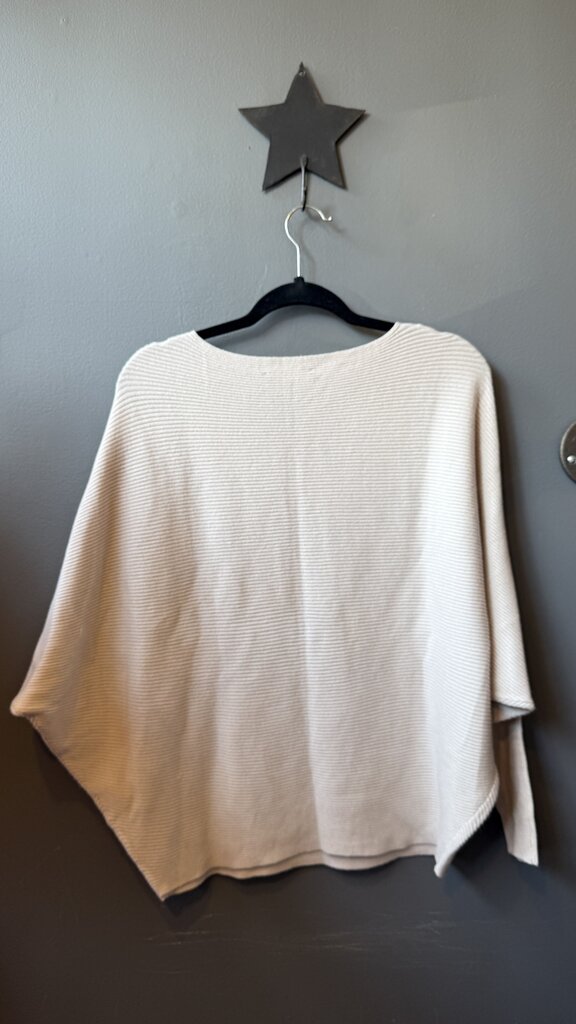 RIbbed Boatneck Sweater