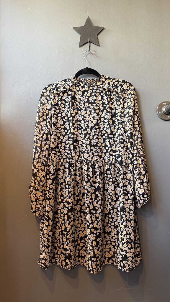 Floral Gauzey Dress