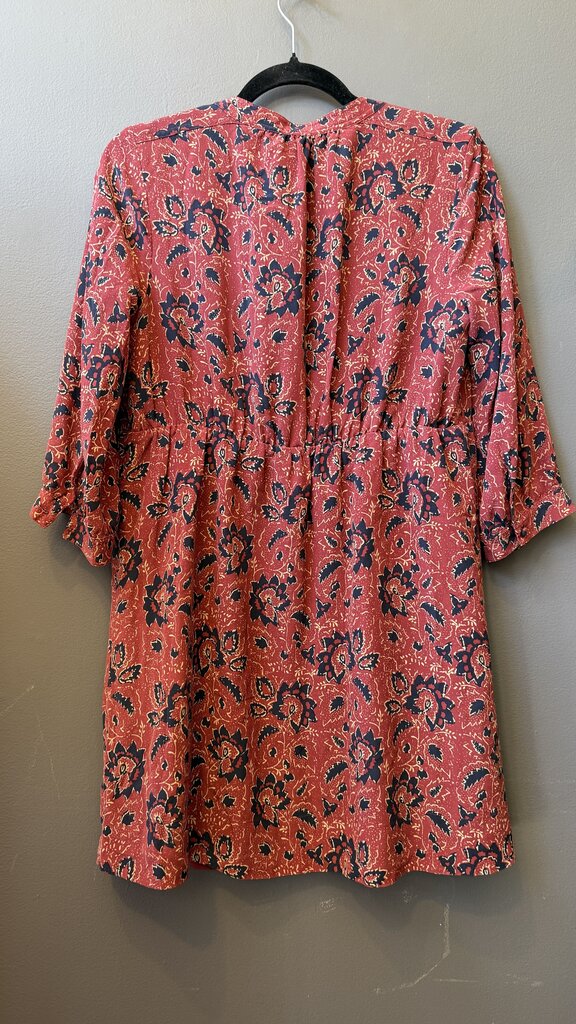 Silk Floral Dress