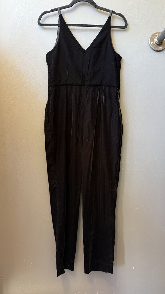 Velvet Skinny Leg Jumpsuit