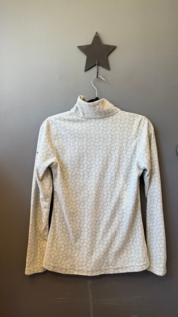 Printed 1/4 Zip Fleece Pullover