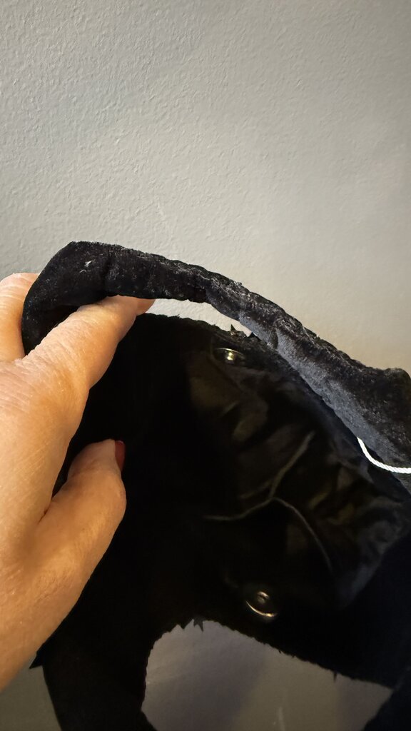 Beaded Velvet Mini Bag