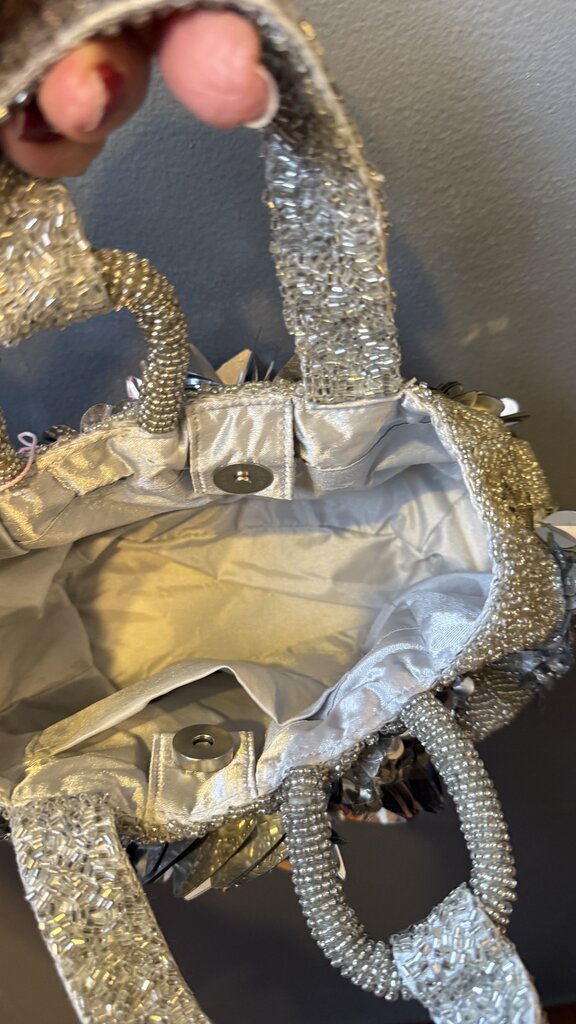 Sequin 3D Beaded Mini Bag