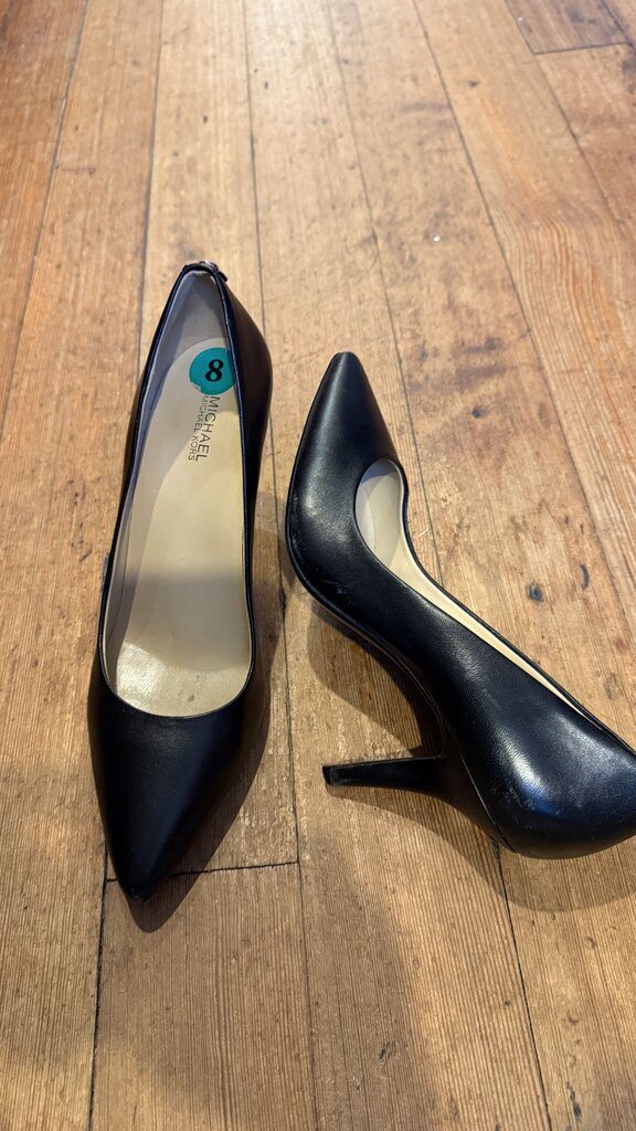 Leather Pointed Heels