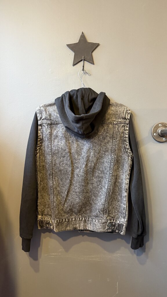 Denim Hoodie Jacket