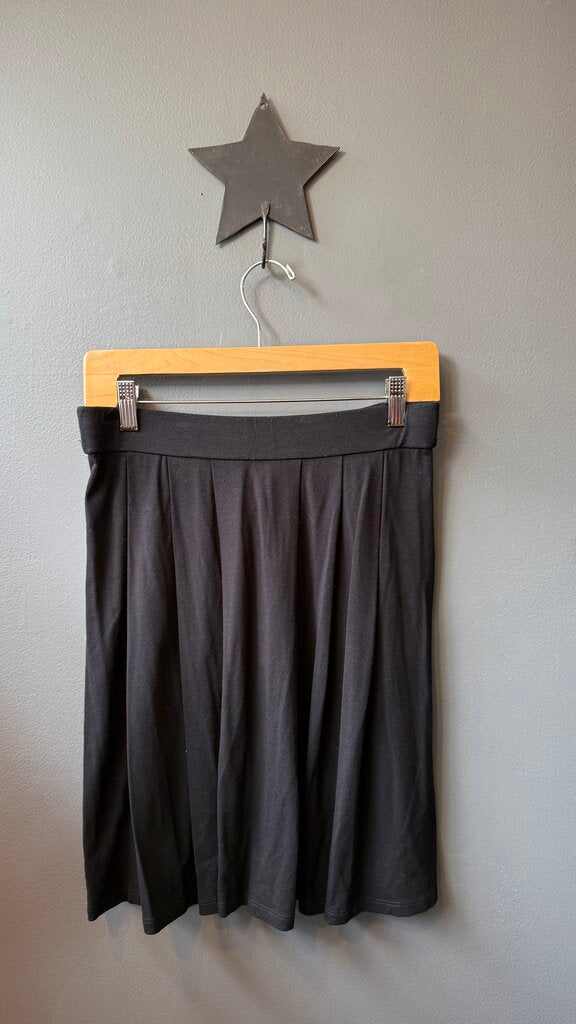 Jersey Pleated Skirt