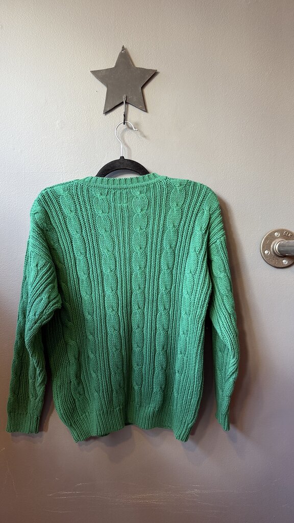 Cotton Cableknit Sweater