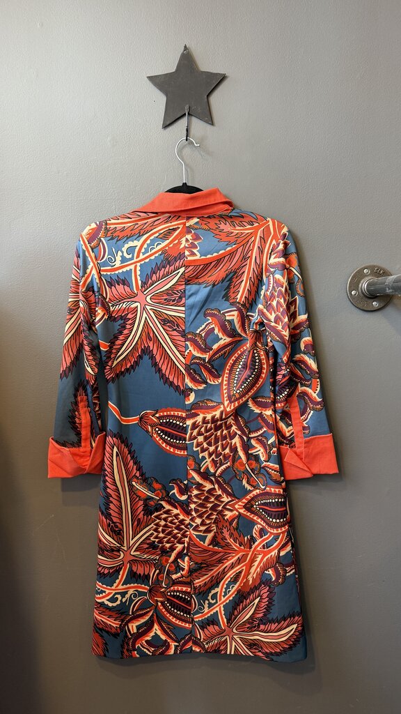 Printed Popover Dress