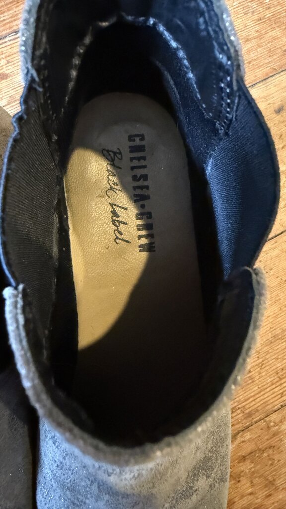 Metallic Chelsea Booties