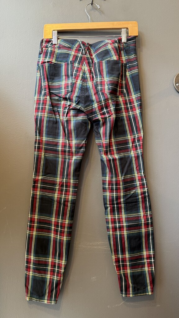 Tartan Skinny Pants