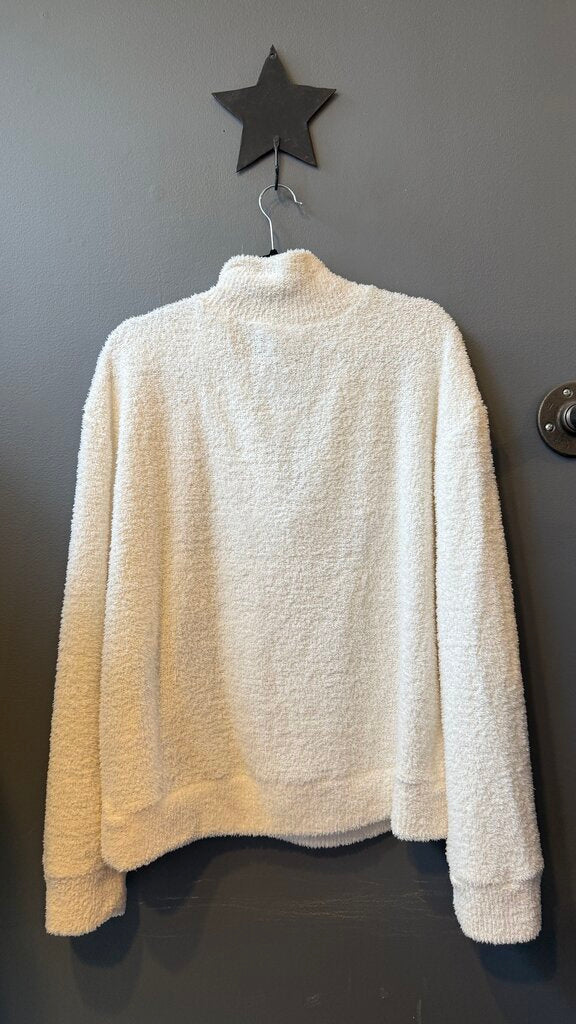 Eyelash Fleece 1/2 Zip Pullover