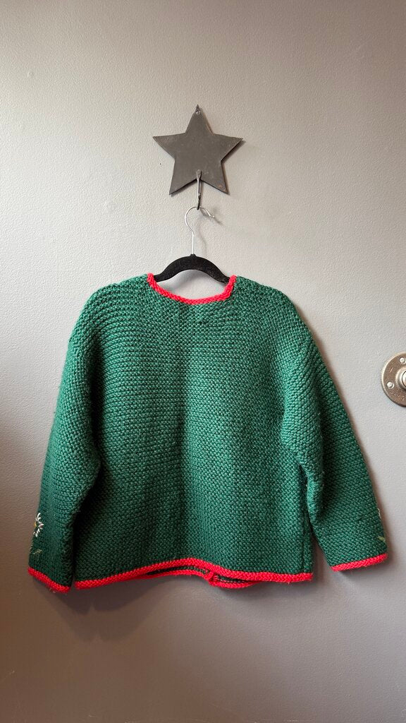 Vintage Knit Cardigan Sweater