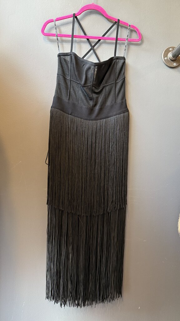 Bandage Fringe Dress