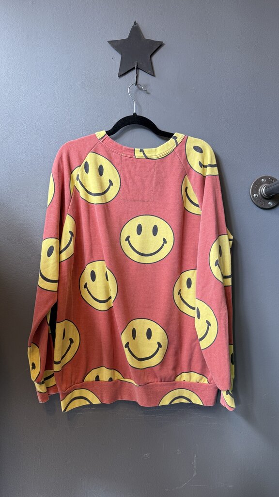 Smiley Face Crewneck Sweatshirt
