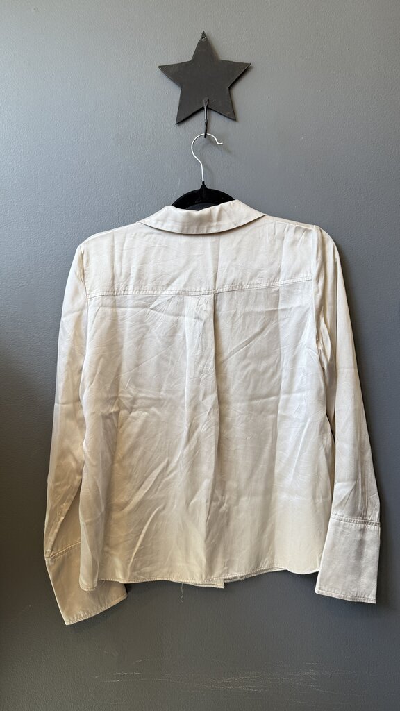 Silk Button Up Blouse