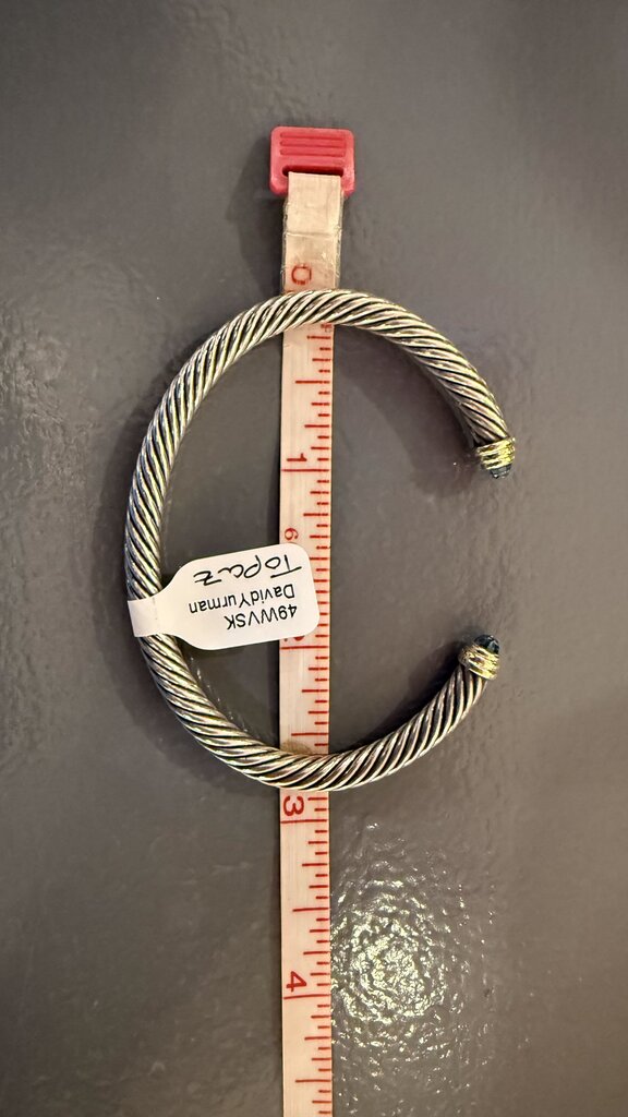 DavidYurman Topaz Cable Cuff Bracelet