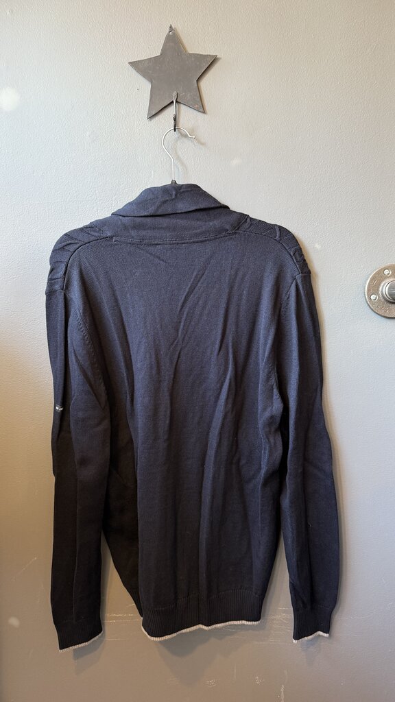 Shawl Collar Cableknit Cardigan Sweater