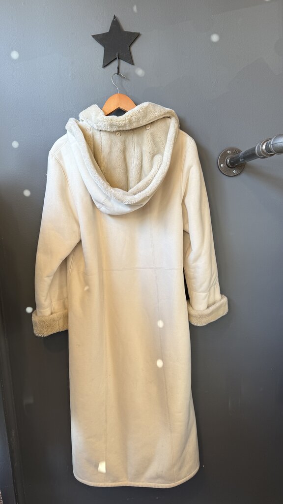 Faux Shearling Long Coat