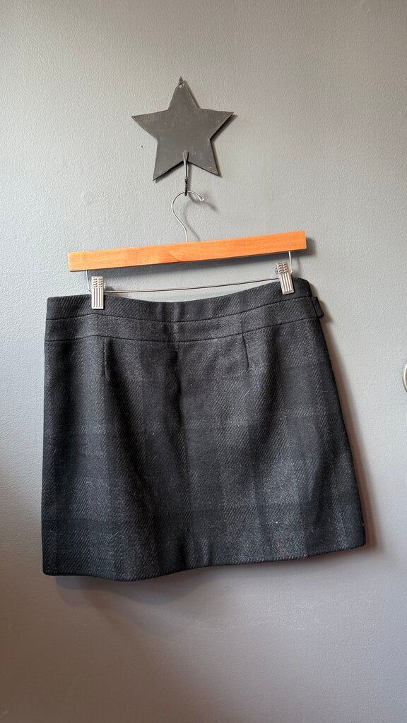 Wool Mini Skirt
