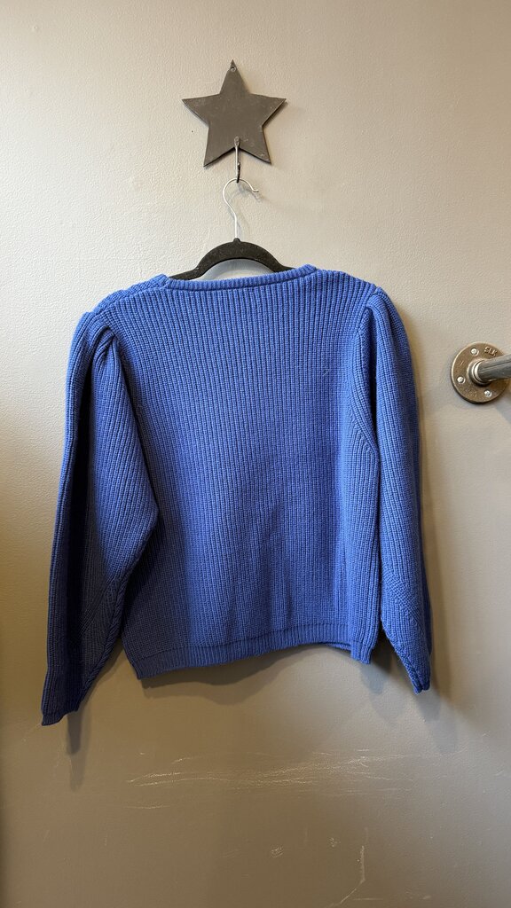 Merino Puff Shoulder Sweater