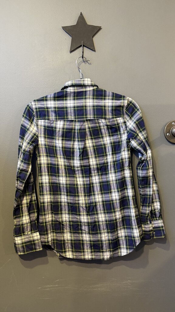 Thomas Mason Plaid Button Up Shirt