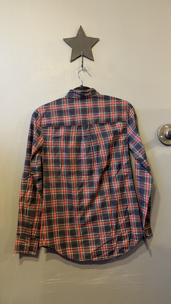 Thomas Mason Plaid Button Up Shirt