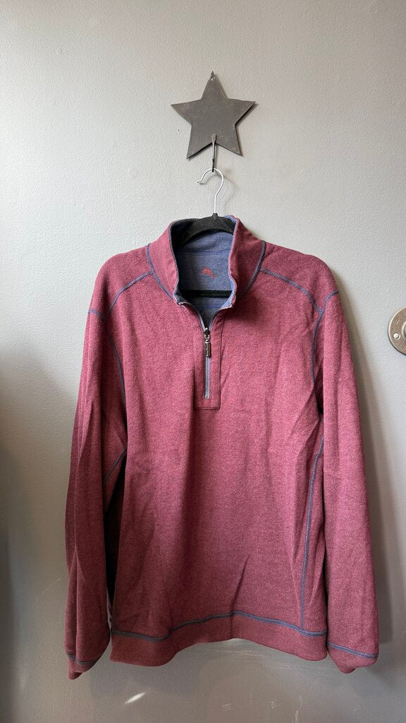Reversible 1/4 Zip Sweatshirt