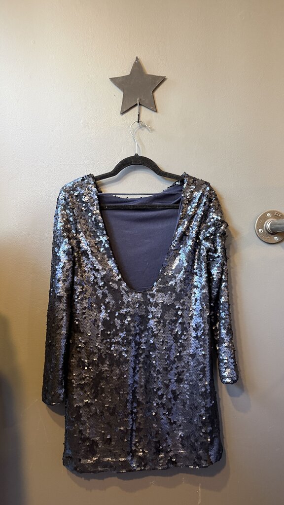 Sequin Longsleeve Dress