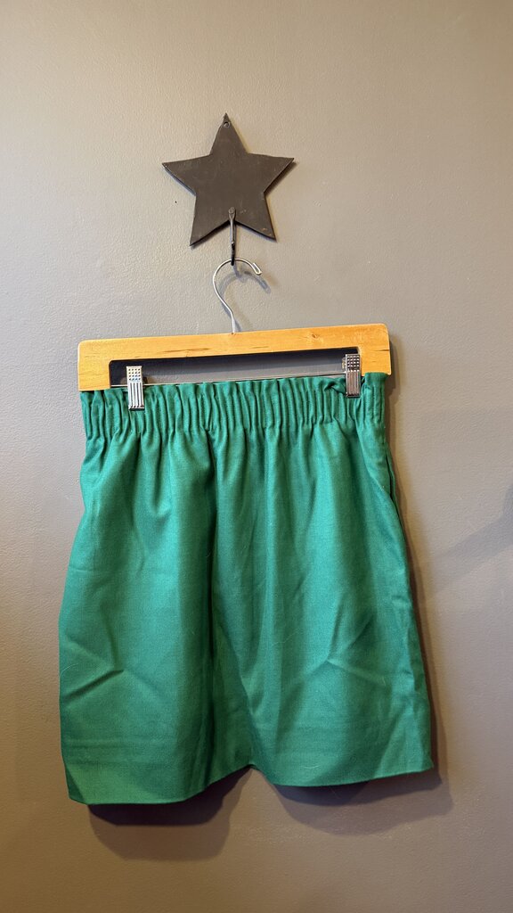 Paper Bag Waist Pull On Skirt