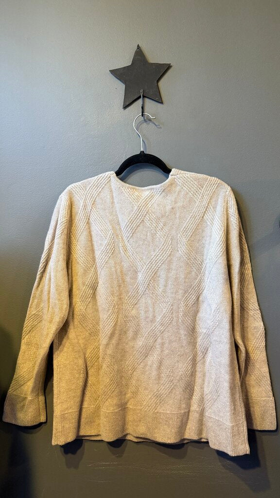 Vneck Cashmere Thick Sweater