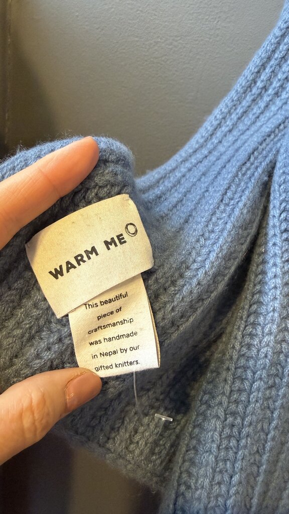 Ribbed Cashmere Scarf