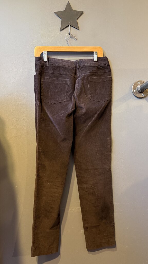 Straight Leg Corduroy Pants