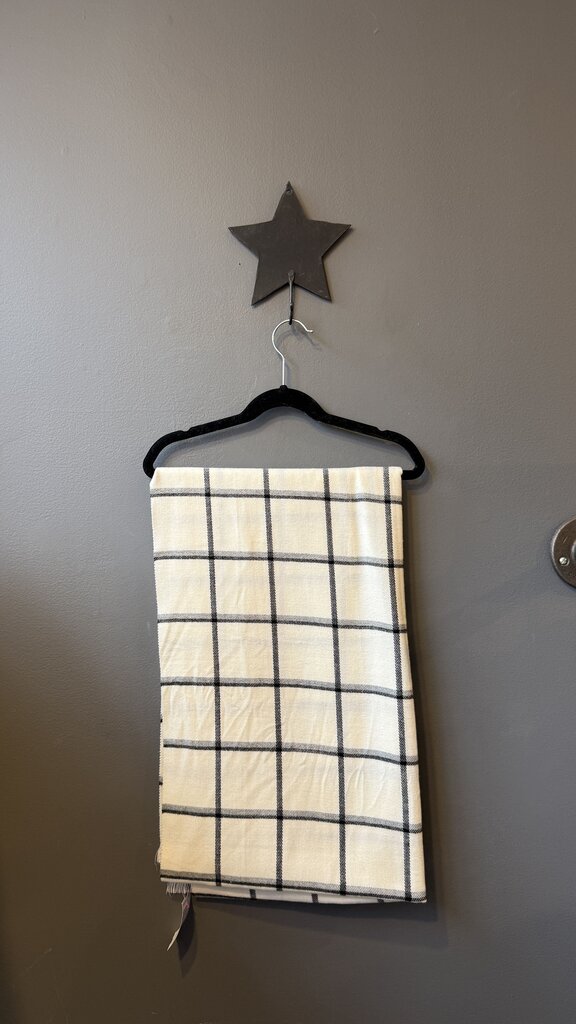 Super Soft Windowpane Scarf