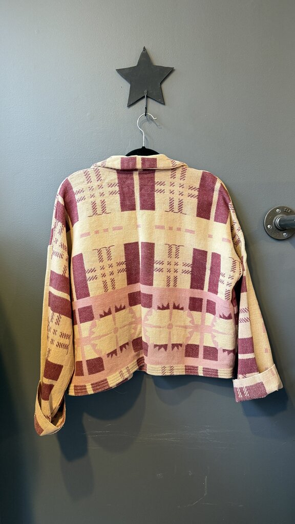 Upcycled Knit Sweater Jacket