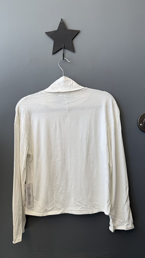 Boxy Funnelneck Longsleeve TShirt