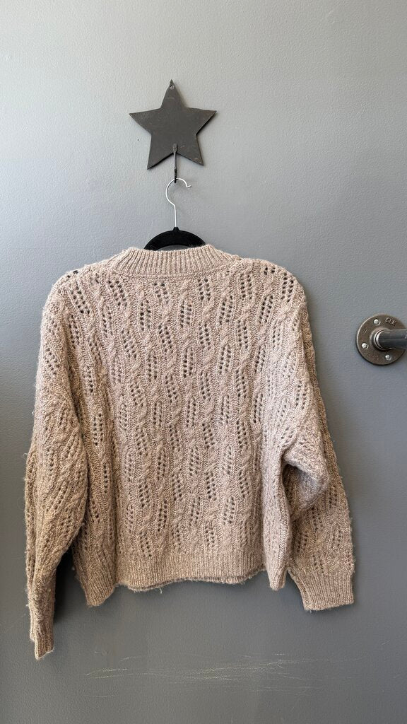 Metallic Thread Knit Sweater